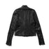 917BLM3-C Black / Seamed Skinny Jacket